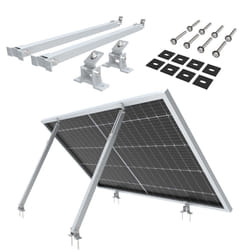 NuaSol -NuaFix Adjustable Bracket 30-60Â° Photovoltaic Solar Panels Balcony Power Plant Silver