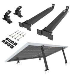 NuaSol Elevation Solar Module Mounting Balcony Power Plant Flat Roof Facade PV