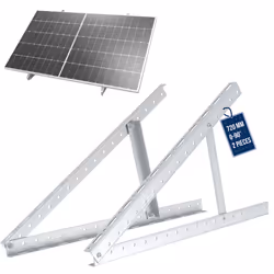 NuaSol Bracket for solar panel elevation up to 72 cm flat roof PV solar module