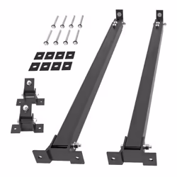 NuaSol -NuaFix Adjustable Bracket 30-60Â° Photovoltaic Solar Panels Balcony Power Plant Black