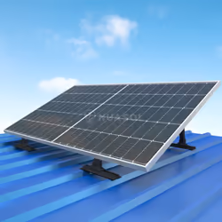 NuaSol -NuaFix Adjustable Bracket 30-60Â° Photovoltaic Solar Panels Balcony Power Plant Black