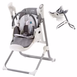 FableKids 2in1 Baby high chair rocker NOA 6-36months , foldable, cry sensor, USB port