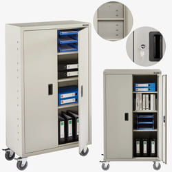 Arebos 4252023114158 office storage cabinet