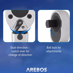 AREBOS 6pcs 1/2 Ratchet Torque Wrench 40-210NM Torque Nuts Socket Nut - Additional view 5