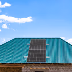 NuaSol photovoltaic trapezoidal sheet metal roof mounting set | mounting, bracket for 1 module | T-profile 40cm