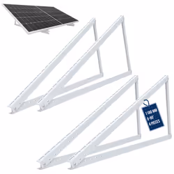 NuaSol Bracket for solar panel elevation up to 118 cm flat roof PV solar module set of 2