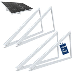 NuaSol Bracket for solar panel elevation up to 118 cm flat roof PV solar module set of 2