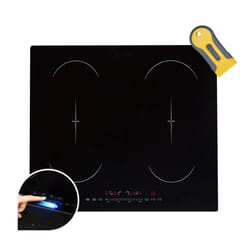 AREBOS induction hob | 7200 W | 4 hobs with 2 double flex zones | with Sensor Touch, timer, childproof lock, overheating protection, auto switch-off