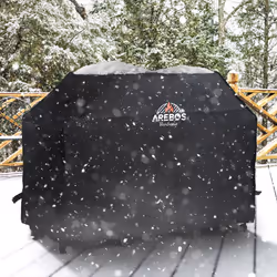 AREBOS barbecue bonnet | barbecue cover | gas barbecue cover rainproof | BBQ cover cover | protective cover dustproof | 163 x 61 x 122 cm