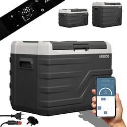 AREBOS compressor cool box 35 litres | Electric freezer box with APP control for cooling, freezing and keeping warm | Refrigerator down to -20 Â°C