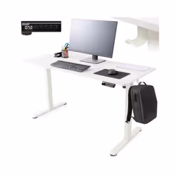 AREBOS electrically height-adjustable desk 120x60 cm | Memory function | Adjustable computer desk 72-118 cm | Standing desk | ...
