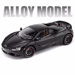 1:24 Mclaren 720s Alloy Racing Car Model Die-cast Metal Sports Car Model Simulation Sound And Light Collection Ornaments Chil ...