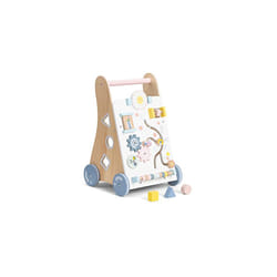Wooden Baby Walker - First Steps Walker for 1 Year Olds - Baby Activity Centre - Push Along Walker - Baby Walker Suitable for 12+ Months