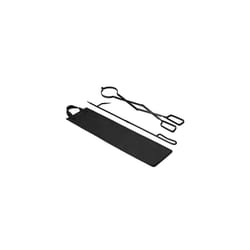 Fireplace Tool Set - Heavy Duty Log Tong & Fire Poker - Fire Tongs for Indoor/Outdoor Fireplaces Fire Pits Wood Stoves