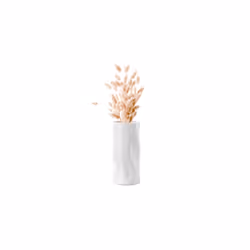 Sculptural Ceramic Vases For Flowers - White Modern Vase For For The Home And Office - Stylish Flower Vase For Modern Decor - ...