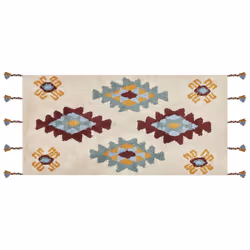 Cotton Area Rug 80 x 150 cm Multicolour DUZCE