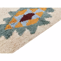 Cotton Area Rug 80 x 150 cm Multicolour DUZCE