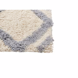 Cotton Area Rug 160 x 230 cm Beige and Grey NEVSEHIR