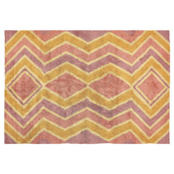 Cotton Area Rug 140 x 200 cm Multicolour CANAKKALE