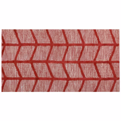 Cotton Area Rug 80 x 150 cm Red SIVAS