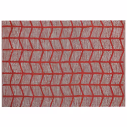 Cotton Area Rug 160 x 230 cm Red SIVAS