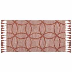 Cotton Area Rug 80 x 150 cm Red KIRSEHIR
