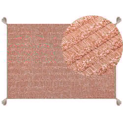 Cotton Area Rug 160 x 230 cm Orange MUGLA