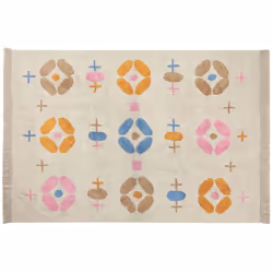 Cotton Area Rug 160 x 230 cm Multicolour DARAN