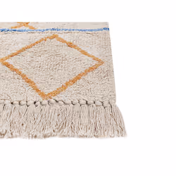Cotton Area Rug 160 x 230 cm Multicolour KUSKAN