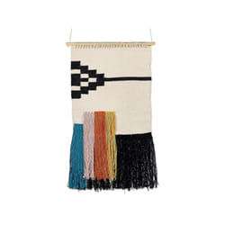 Cotton Wall Hanging with Tassels Multicolour ABDO
