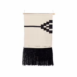 Cotton Wall Hanging with Tassels Multicolour ABDO