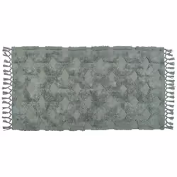 Cotton Area Rug 80 x 150 cm Green KARS