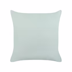 Set of 2 Cotton Cushions with Tassels 45 x 45 cm Light Green BACOPA - Additional view 4
