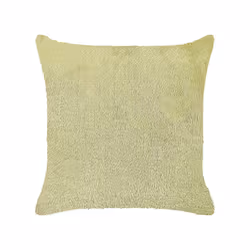 Faux Fur Cushion 45 x 45 cm Green PILEA