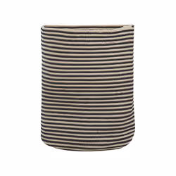 Cotton Basket Beige and Black YERKOY