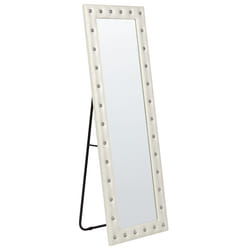 Standing Mirror ANSOUIS 150 cm Faux Leather White