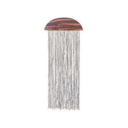 Wall DÃ©cor Dark Wood and White ZIKIRIA