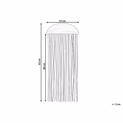 Wall DÃ©cor Dark Wood and White ZIKIRIA