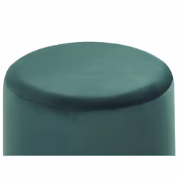 Velvet Pouffe Dark Green SOPHIA