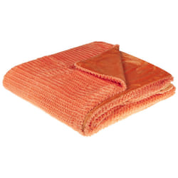 Blanket 200 x 220 cm Orange BJAS