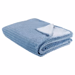 Blanket 150 x 200 cm Blue BJAS