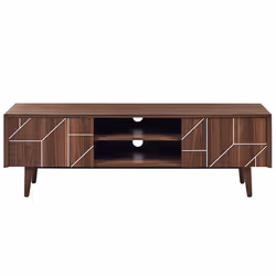 TV Stand FRANKLIN Dark Brown