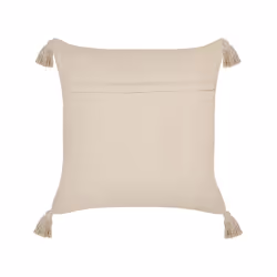 Cotton Cushion 45 x 45 cm Beige ARALIA