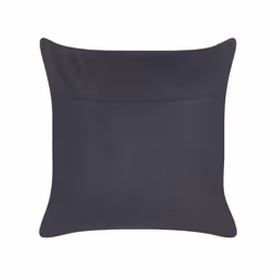 Cotton Cushion with Braided Jute 45 x 45 cm Beige and Black BERGENIA