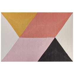 Cotton Area Rug 160 x 230 cm Multicolour NIZIP