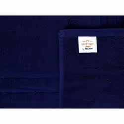 Set of 9 Cotton Terry Towels Blue ATIU