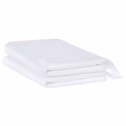 Set of 2 Towels ATIU Terry Cotton White