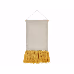 Cotton Wall Hanging with Tassels Multicolour HASILPUR