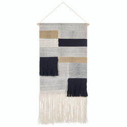 Fabric Wall Hanging HANGU Cotton 114 cm Beige
