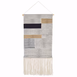 Fabric Wall Hanging HANGU Cotton 114 cm Beige